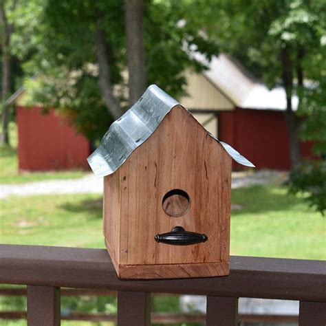 bird houses with metal roofs|metal house shaped bird feeder.